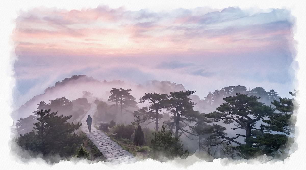 17C情感故事·山间晨雾与人生远方